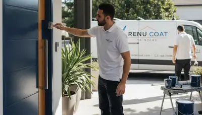 Professional door painting and refinishing in Escondido, CA for homes with durable, sun-resistant finishes