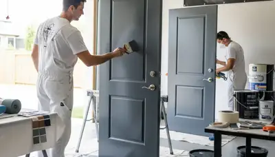 Professional door painting and refinishing by expert house painters in Escondido, CA