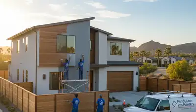 Professional house painting service in Escondido, CA for residential exterior painting