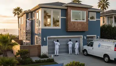 House painting service in Escondido, CA for residential interior and exterior homes