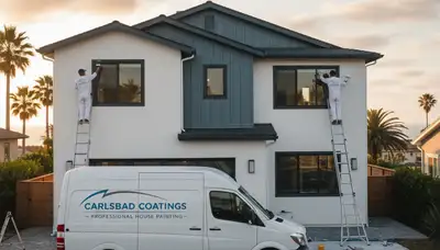House painting service in Escondido, CA by Painter Escondido CA for residential exterior painting