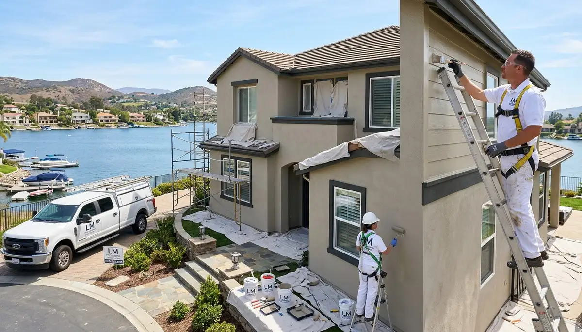 Professional house painting service in Escondido, CA transforming home exteriors with expert painters