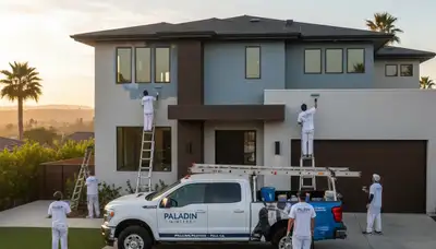 Professional house painting services in Escondido, CA for residential exterior and interior projects