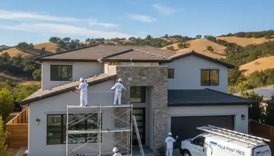 House painter serving Escondido, CA with professional exterior painting services