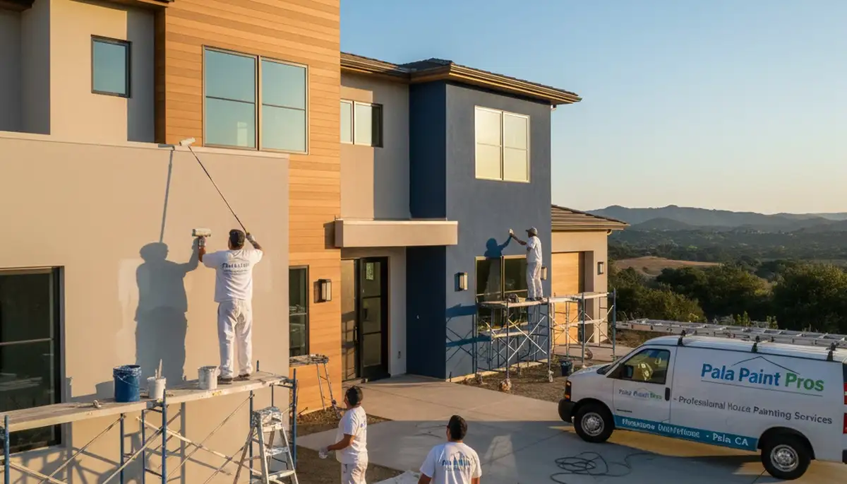 House painting services in Escondido, CA for residential interior and exterior painting projects