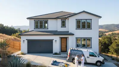 Professional house painting service in Escondido, CA for exterior and interior home painting projects