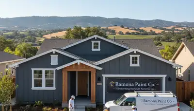 House painting service in Escondido, CA for residential interior and exterior painting projects