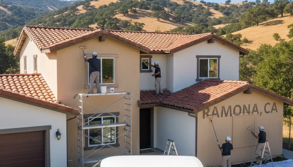 Professional house painting service in Escondido, CA for interior and exterior residential projects