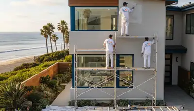 House painters serving Escondido, CA with professional residential painting services
