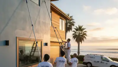 Professional house painting services in Escondido, CA for interior and exterior homes
