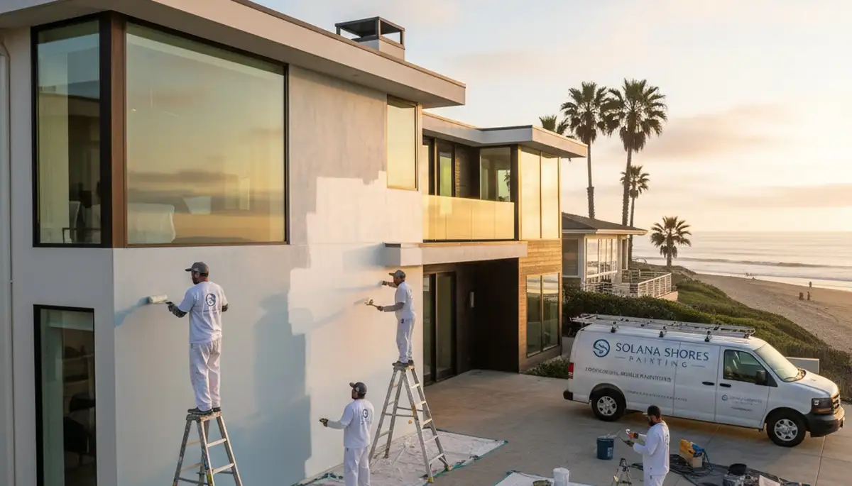 Professional house painting service in Escondido, CA for residential interior and exterior projects